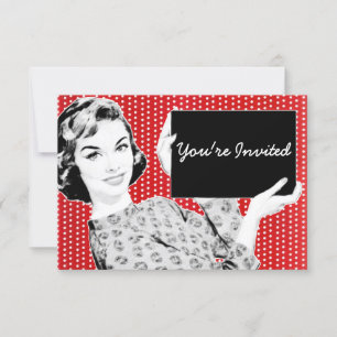 Convites Mulher com Sinal de 1950