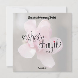 Convites Mulher de Valor