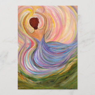 Convites Mulher Jovens, Placa de Vazio de Ocasião Múltipl