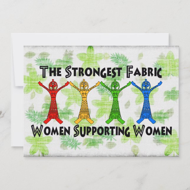 Convites Mulheres a apoiar as mulheres (Frente)