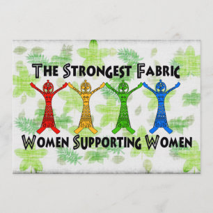 Convites Mulheres a apoiar as mulheres