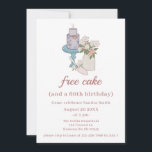 Convites Mulheres Engraçadas Gratuitas 60º Aniversário<br><div class="desc">Com uma bela flor ilustrada,  Mason jar e design de bolo de aniversário,  estes convites minimalistas são uma maneira engraçada de convidar convidados para as suas comemorações de 60 anos.</div>