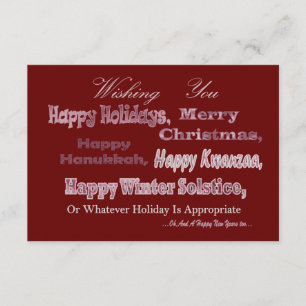 Convites Multi feriado branco vermelho