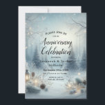 Convites Murmurios de um Solstício de Inverno<br><div class="desc">Defina o tom da sua celebração de inverno com este convite elegantemente geado, apresentando uma cena de floresta sonhadora iluminada por luz suave de lanternas e neve recém-caída. Azuis suaves, pratas e brancos criam um cenário sereno e mágico, perfeito para reuniões aconchegantes e eventos sazonais sofisticados. A paisagem tranquila evoca...</div>