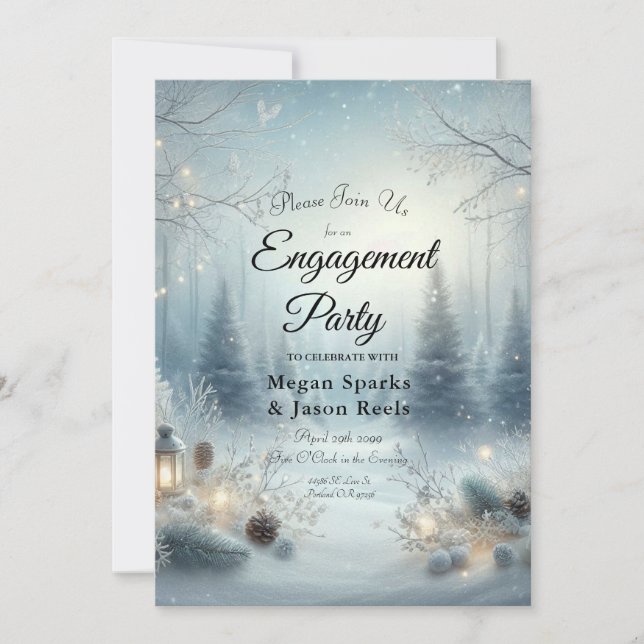 Convites Murmurios de um Solstício de Inverno (Frente)