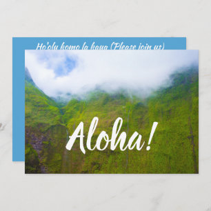 Convites Muro de Lágrimas, Monte Waialeale, Kauai, Havaí