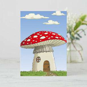 Convites Mushroom House