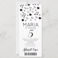 Música de Concerto Fofa   Estilo de Bilhete de Fes