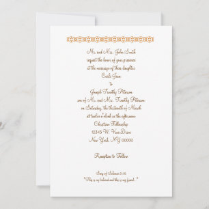 Convites Música de Salomão 5:16 "Este é meu amado e o...