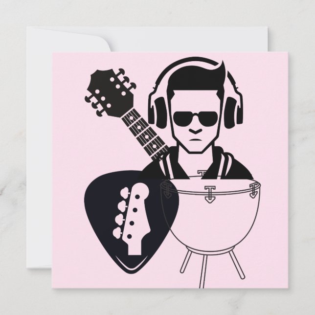 Convites Música em Abundância (Frente)