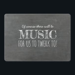 Convites Música para Twerk Funny Bridesmaid Proposta<br><div class="desc">Porta-vozes engraçada,  cartão de madrinha de casamento</div>