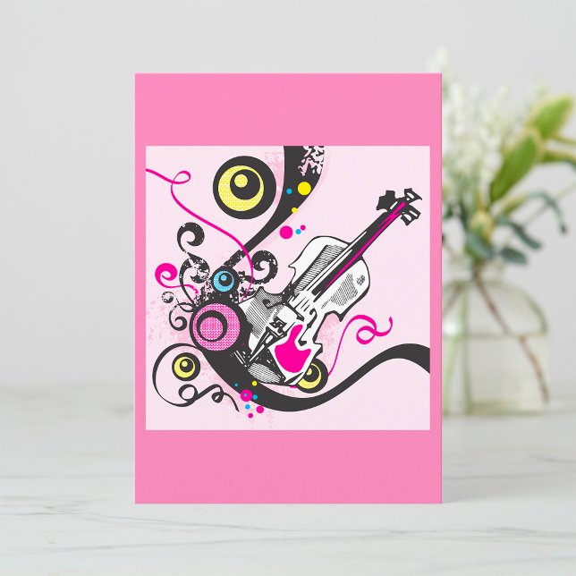 Convites Música Violina (Criador carregado)