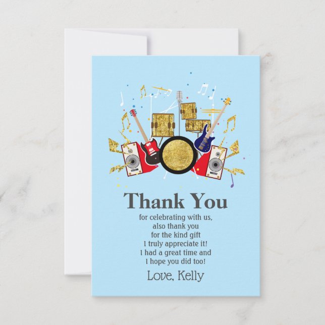 Convites musical de grupo de violão (Frente)