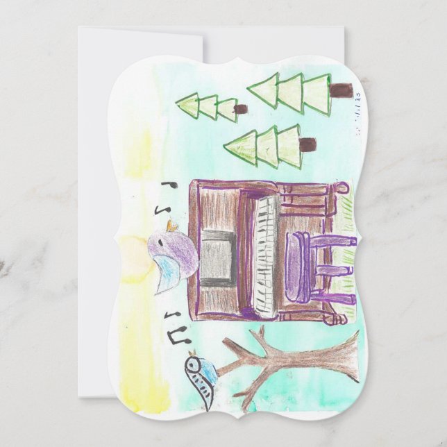 Convites musique  harmonie (Frente)