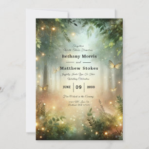 Convites Mystic Forest Meadow Magic