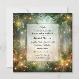 Convites Mystic Forrest Meadow Magic