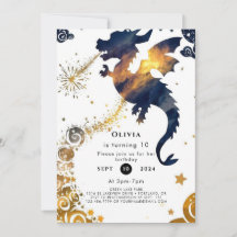 Mystical Boho Dragon Birthday