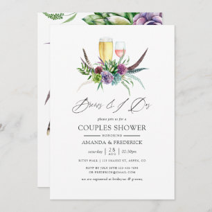 Convites Mystical Boho Succulent Breve Antes Do I Dos