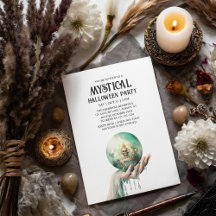 Mystical Crystal Ball Fortune Mint Festa de Hallow