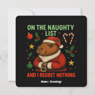 Convites Na Lista dos Travessos e Não Me Arrependo do Natal