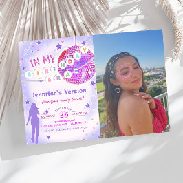 Convites Na Minha Época De Aniversário, Foto De Aniversário