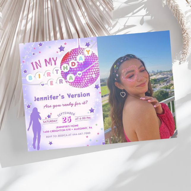 Convites Na Minha Época De Aniversário, Foto De Aniversário (Criador carregado)