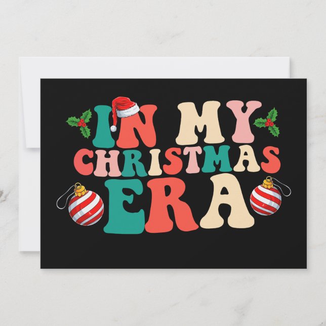 Convites Na minha época de Natal, Groovay Holiday (Frente)