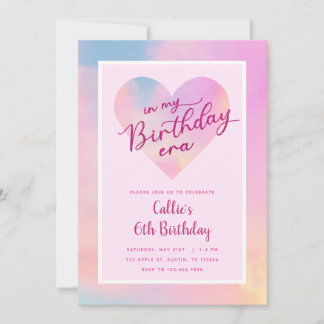 Convites Na Minha Era De Aniversário