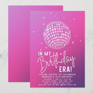 Convites Na Minha Era De Aniversário, Festa Era, Festa Eras