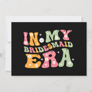 Convites Na Minha Era de Dama de Honra