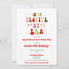 Convites Na Minha Festiva Era AF Um Aniversário De 25 de Na