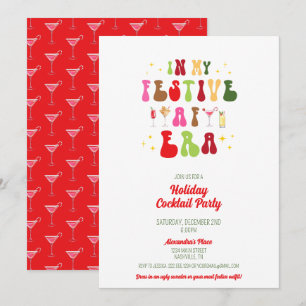 Convites Na Minha Festiva Festa AF Feriada Fora Cocktail
