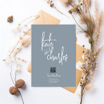 Convites Na moda Elegant Modern Custom Names Salvar data<br><div class="desc">Tipografia elegante e na moda e placa única destacando os nomes do casal. Personalize-o conforme desejar Entre em contato conosco em caso de ajuda</div>