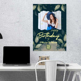 Convites na moda fofo de aniversário moderno
