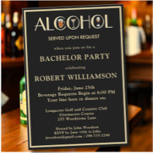 Na moda Humor, Black & Dourado Bachelor