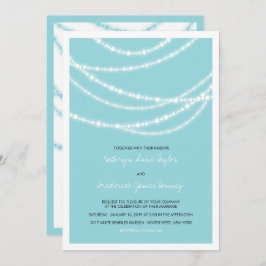 Convites Na moda Winter Sparkles Glow Weding 2in1 Convidar