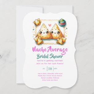 Convites Nacho Média Fiesta! Chá de panela de Última Parte