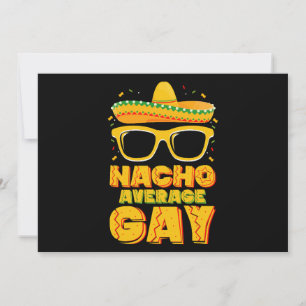 Convites Nacho Média Gay mexicana LGBTQ Cinco de Mayo