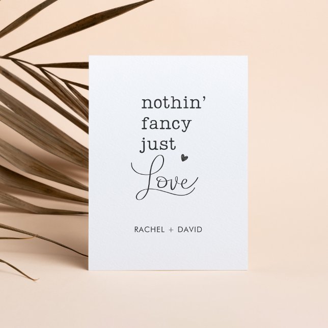 Convites Nada de Luxo, Apenas Amor Nós Fugimos Festa de Elo (Criador carregado)