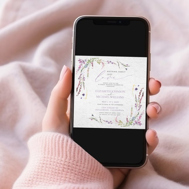 Convites Nada De Rico Apenas Adora Foto De Invit Casual Cas (Criador carregado)