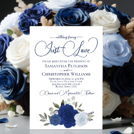 Convites Nada De Rico Apenas Adora O Casamento De Rosas Azu