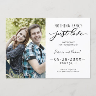 Convites Nada De Rico Apenas Adoraria Salvar A Foto Da Data