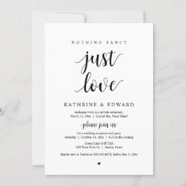 Convites Nada De Rico Apenas Amor, Negro, Festa Elopeta Em