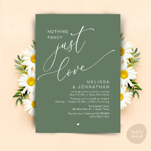 Convites Nada de Rico, apenas amor, Recepção de casamento