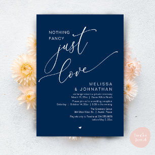 Convites Nada de Rico, apenas amor, Recepção de casamento