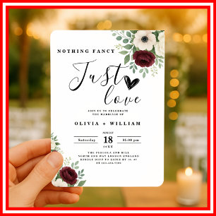 Convites Nada sofisticado, apenas amor Casamento em Verde S