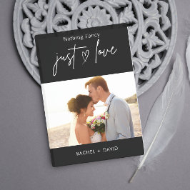 Convites Nada sofisticado, apenas amor Fugimos Casamento às