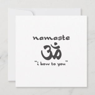 Convites Namaste - arco para você