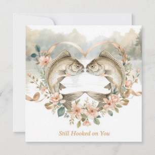 Convites Namorados da pesca Casamento Aquarela