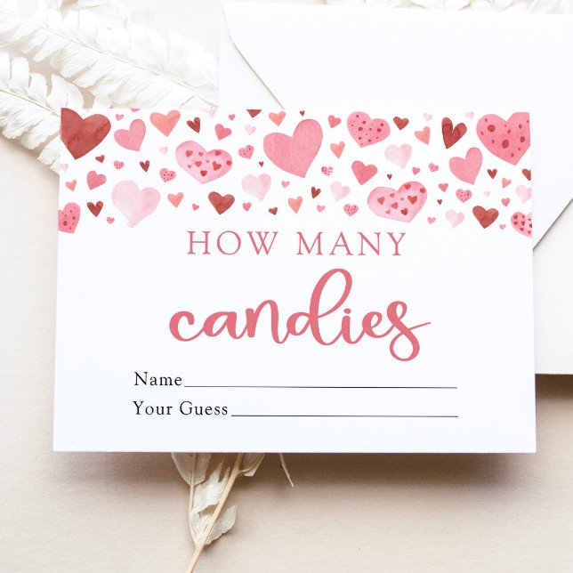 Convites Namorados Rosa Docinho Quantas Candies Jogo (Criador carregado)